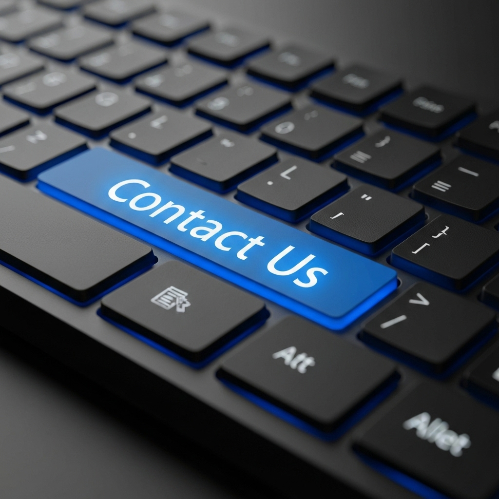 Contact keyboard
